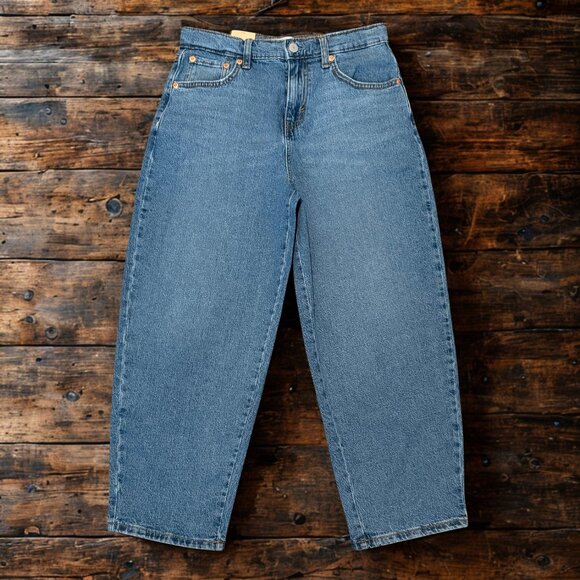 Levi's Other - Levi’s Girls Cinch Barrel Jeans Size 14 NWT Blue